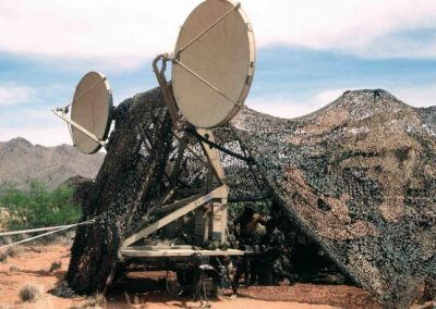 Mission critical military communications network. A network that lives can depend on.